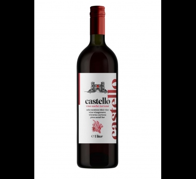 Castello víno suché červené CBA 1l