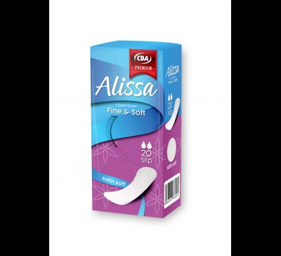 ALISSA slip s povrchom fine&soft CBA 20ks