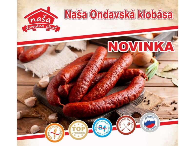 ONDAVSKÁ KLOBÁSA - novinka