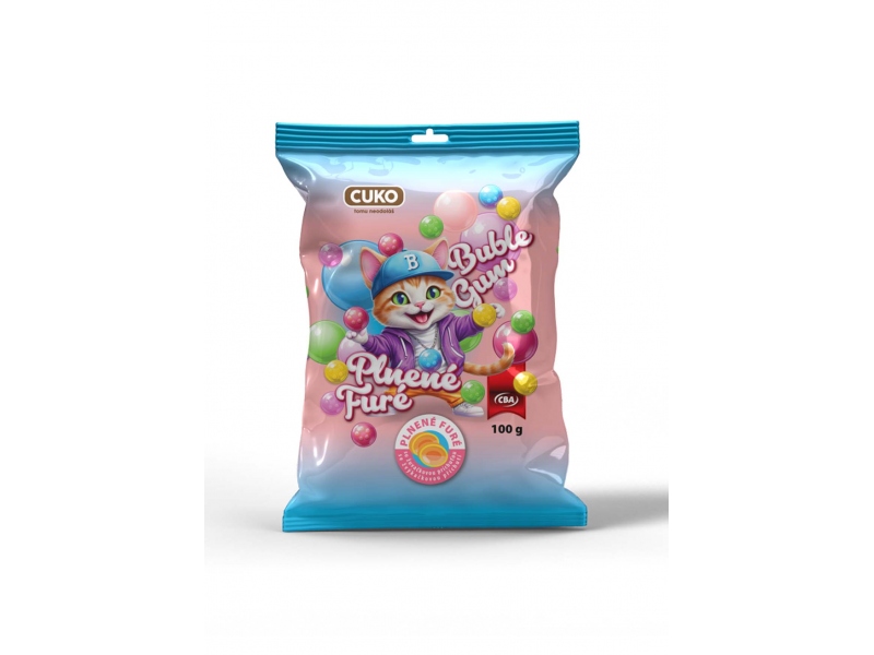 CBA Plnené furé Buble Gum 100g