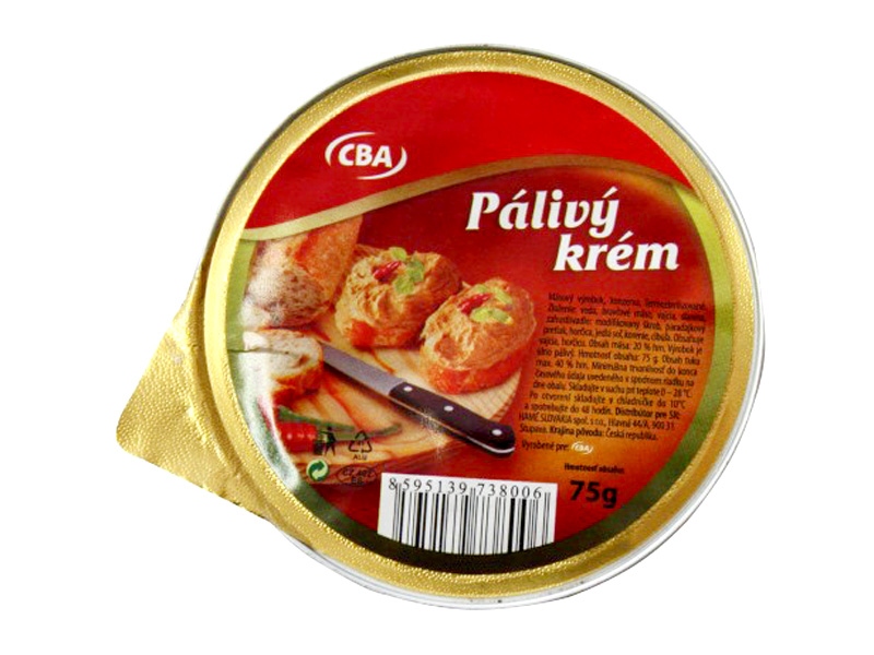 Pálivý krém CBA 75g