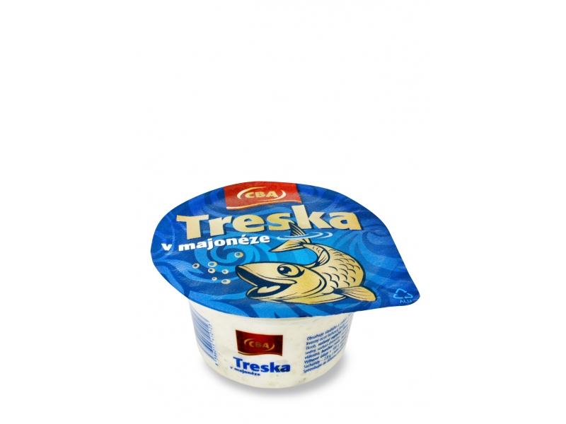 Treska v majonéze CBA 140g