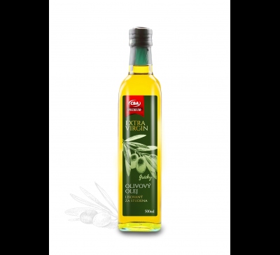 Olivový olej  Extra Virgin CBA Premium 0,5l