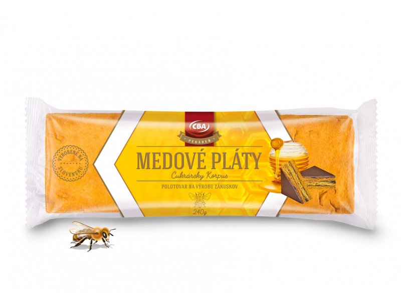 Medové pláty CBA 270g