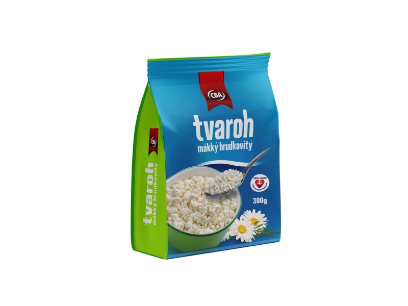 CBA tvaroh mäkký hrudkovitý 300g