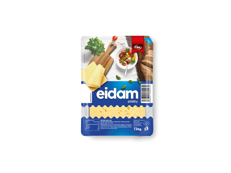 Eidam plátky CBA 150g