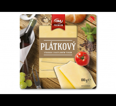 Plátky neúdené CBA 100g