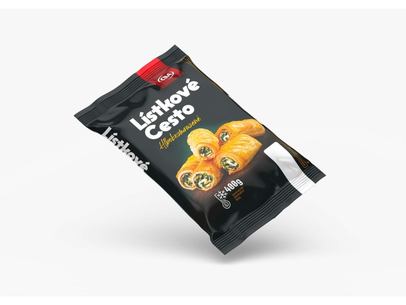 Lístkové cesto hlbokomrazené CBA 400g
