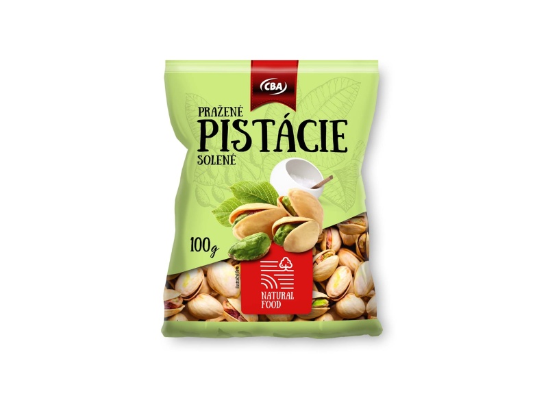 Pistácie pražené solené CBA 100g