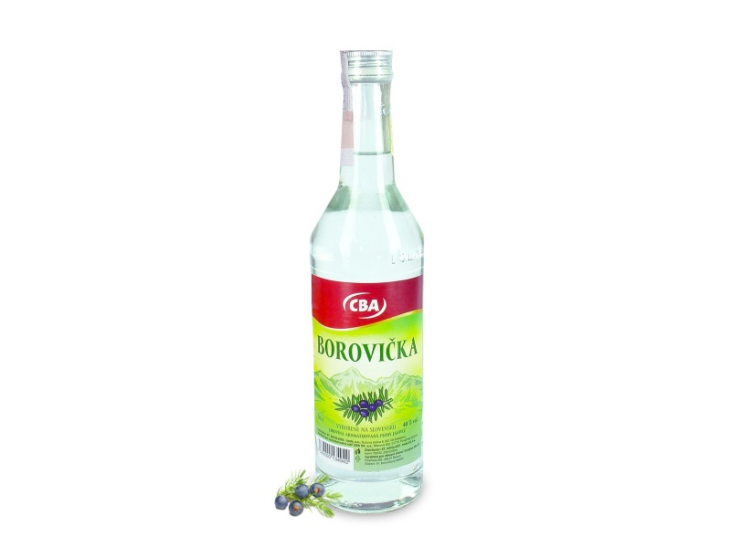 Borovička 40% 0.5L