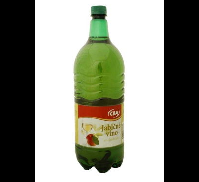 Jablčné víno suché biele CBA 1,5l