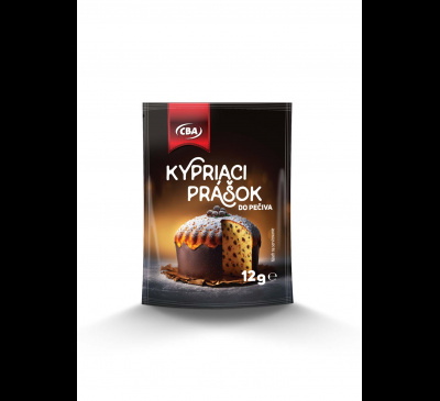 Kypriaci prášok do pečiva CBA 12g