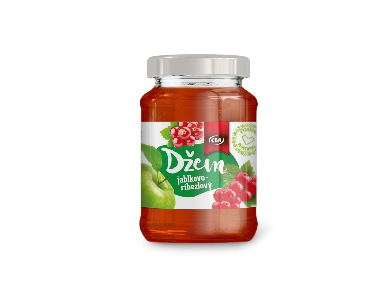 Džem jablkovo-ríbezľový CBA 250g
