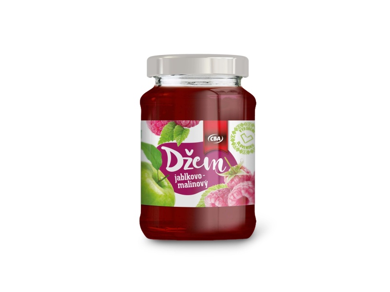 Džem jablkovo-malinový CBA 250g
