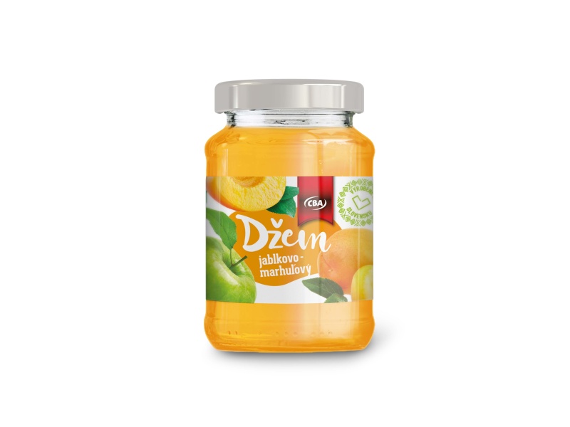 Džem jablkovo-marhuľový CBA 250g