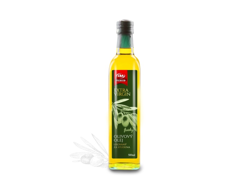 Olivový olej  Extra Virgin CBA Premium 0,5l