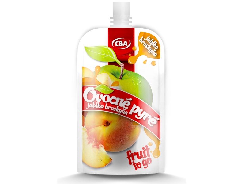 Ovocné pyré - Broskyňa CBA 120g