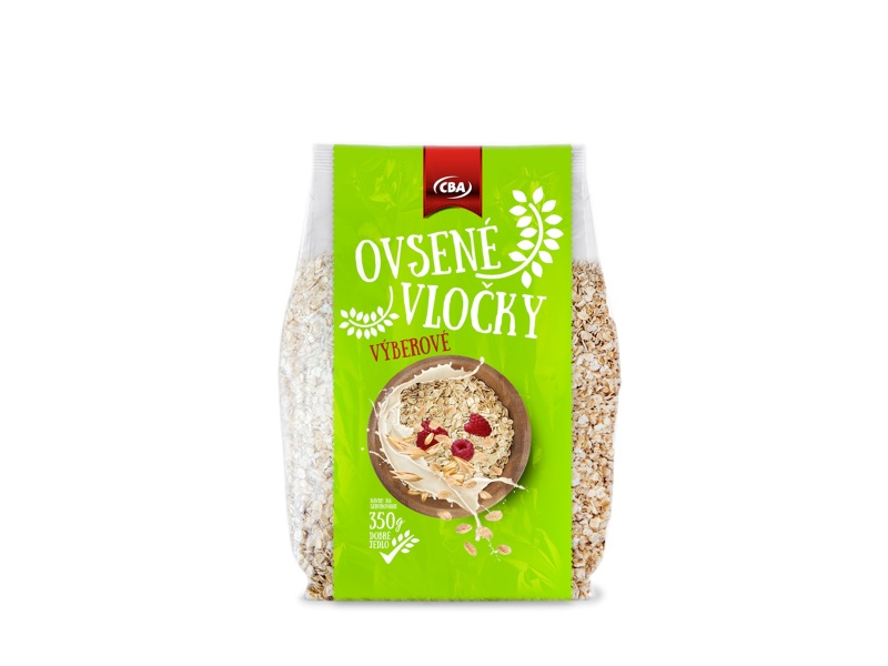 Ovsené vločky CBA 350g