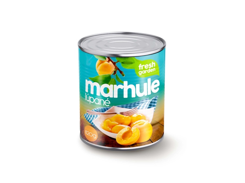 Fresh garden marhule polené CBA 820g