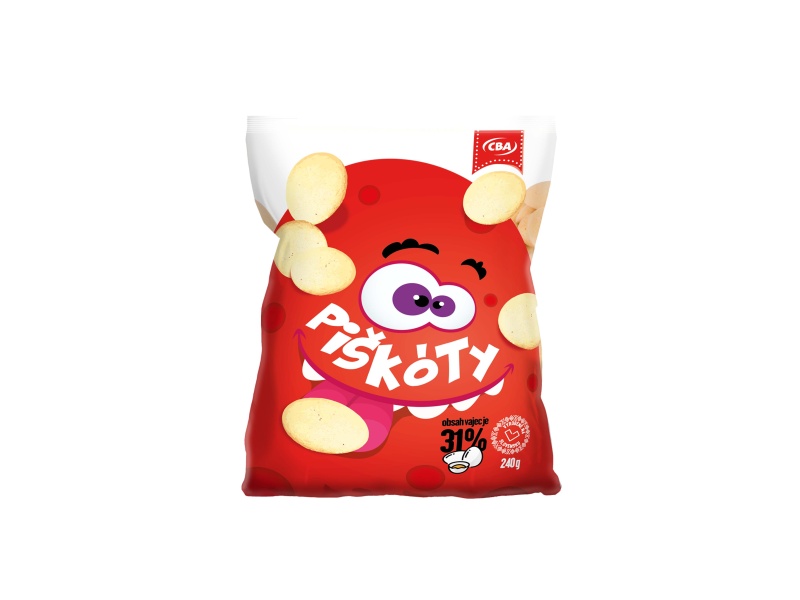 Piškóty okrúhle CBA 240g
