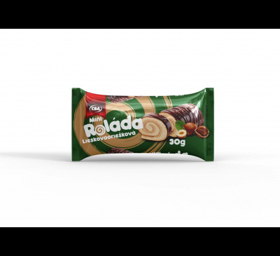 CBA Mini roláda lieskovooriešková 30g