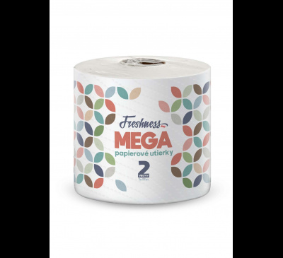Freshness  Mega papierové utierky CBA 2vrstvy 1 x 97m